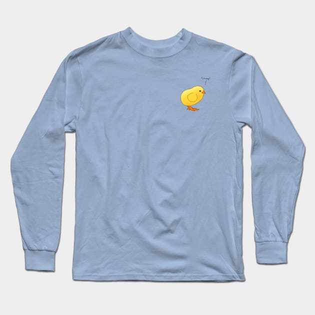 Chick Cheep Long Sleeve T-Shirt by Earl Grey